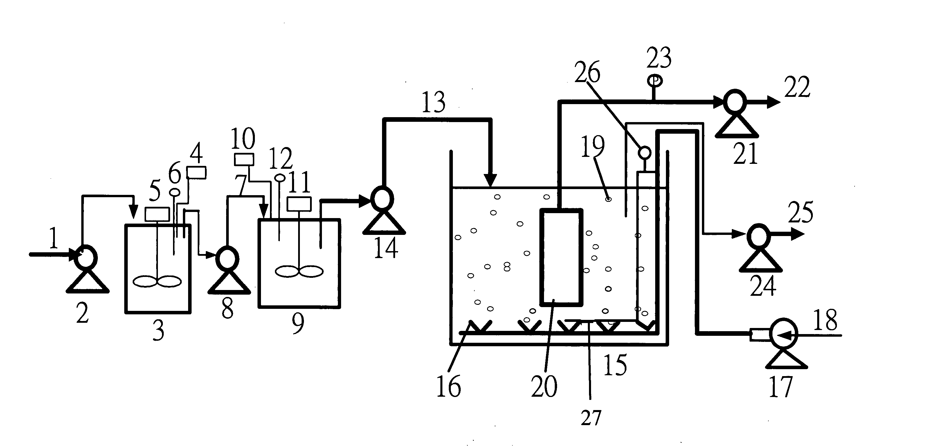 Apparatus for recuction of biological wasted sludge