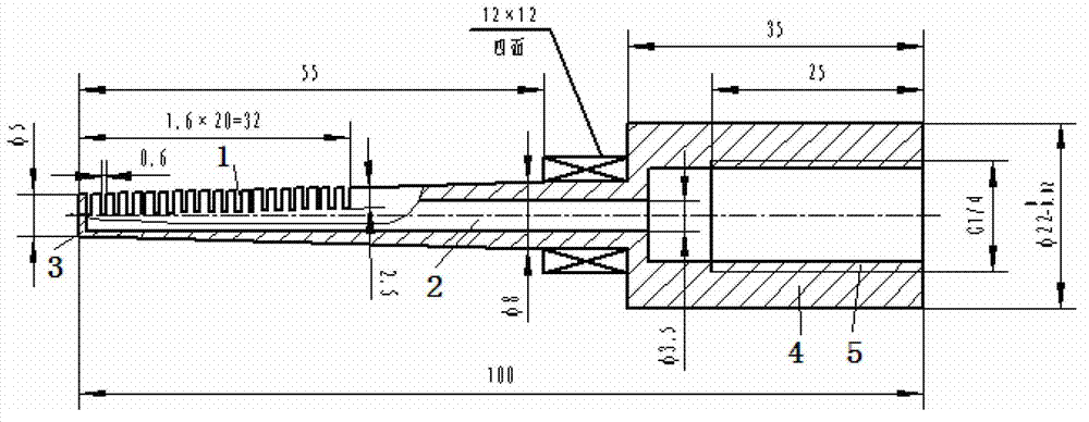 Electrode and machining method for electrolytic grooving of blisks