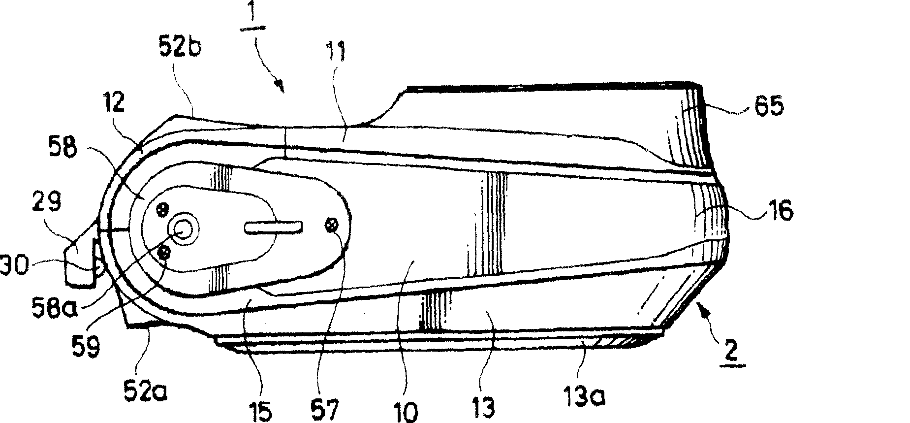 Waterproof type electronic device