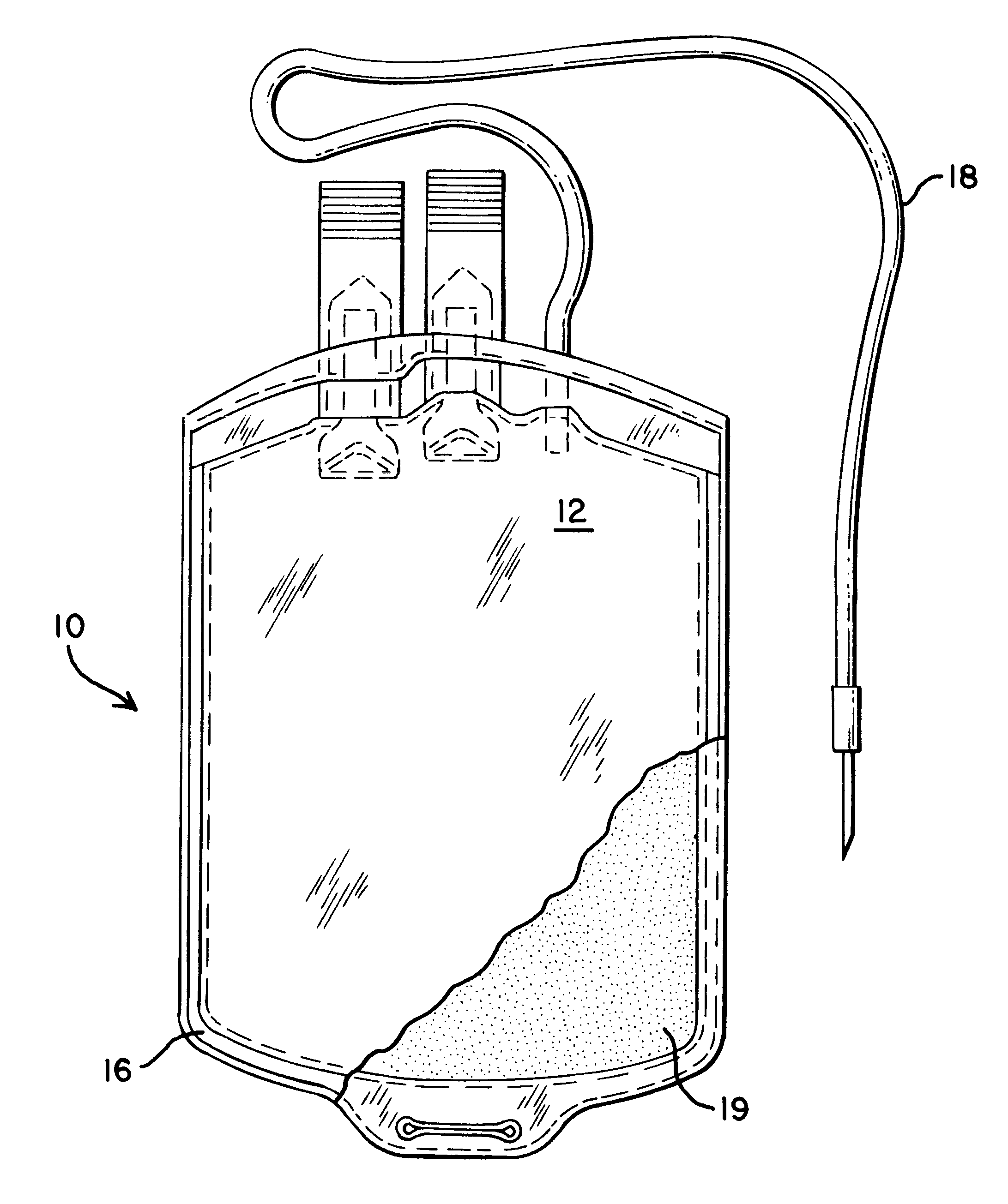 Plastic compositions including vitamin E for medical containers and methods for providing such compositions and containers