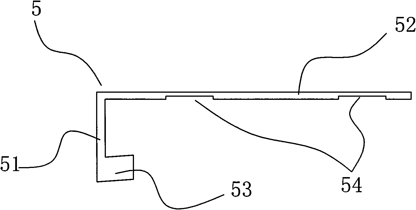 Anti-loosing locking structure and projection lamp provided with same