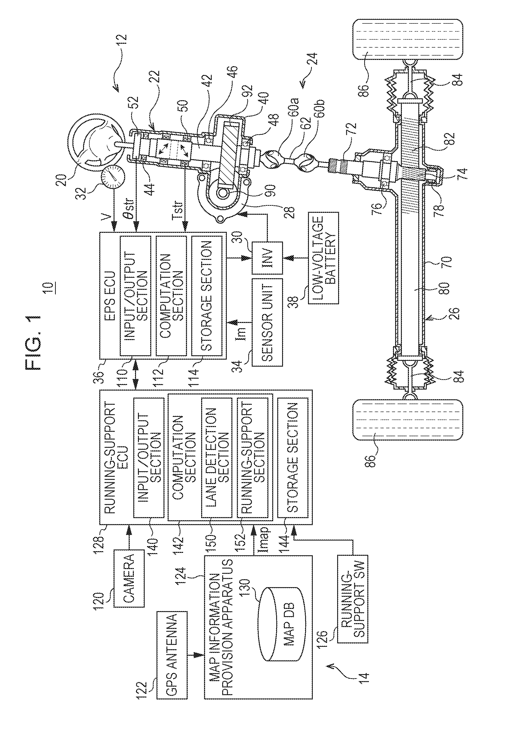 Running-support system and running-support method