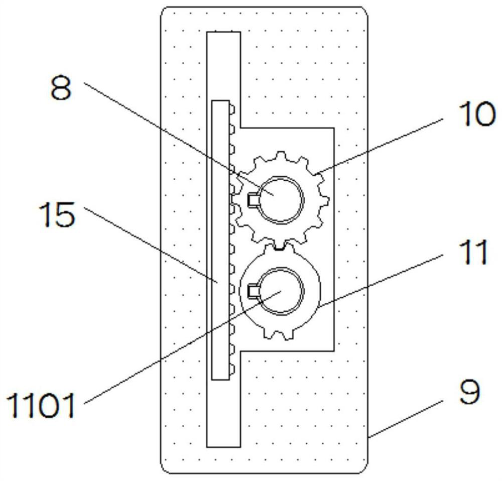 Washing-type factory processing gas dust-settling device with multi-stage purification function