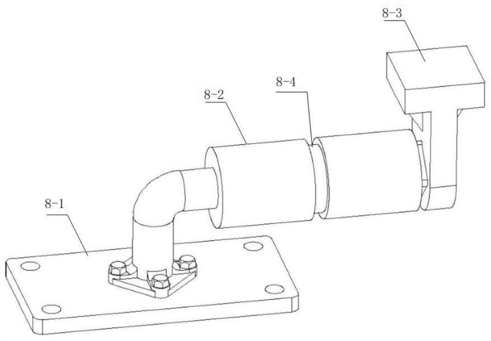 A dynamic load shearing test device and method for emergency disconnection self-sealing structure