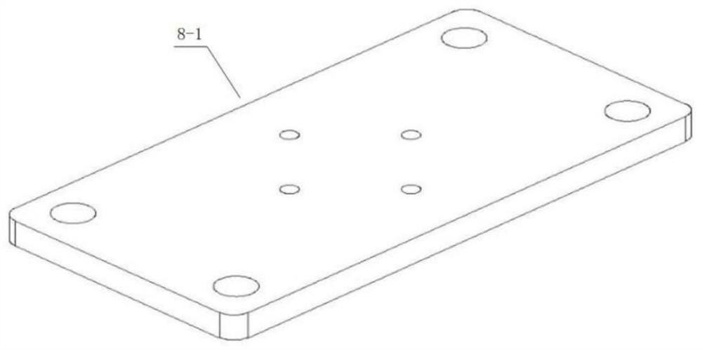 A dynamic load shearing test device and method for emergency disconnection self-sealing structure