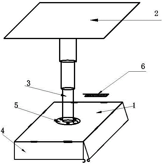 Lifting type storage desk with humidifying function