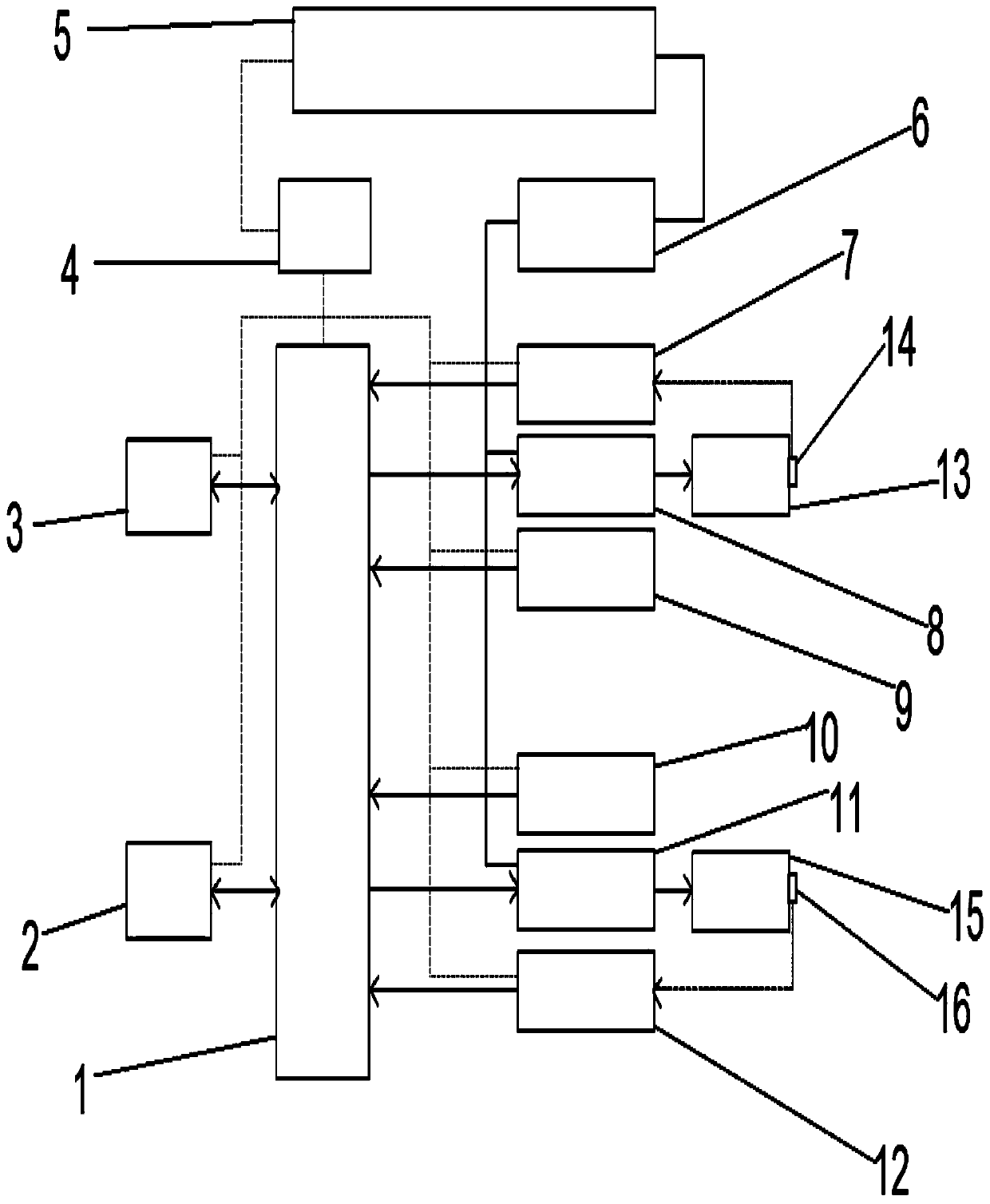 Vehicle body overturning prevention control system and method by electronic differential of dual direct current motor driver