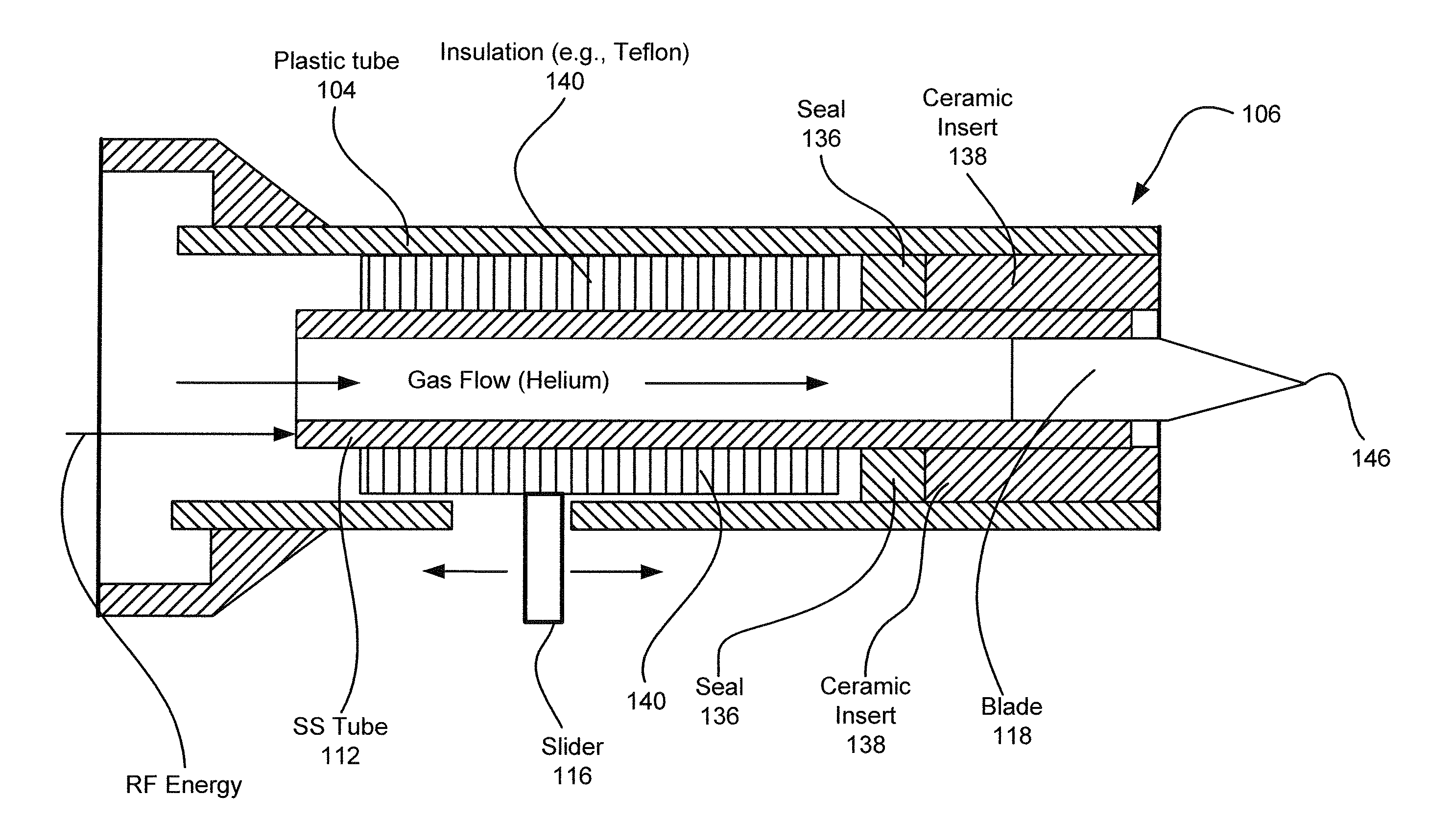Electrosurgical apparatus with retractable blade
