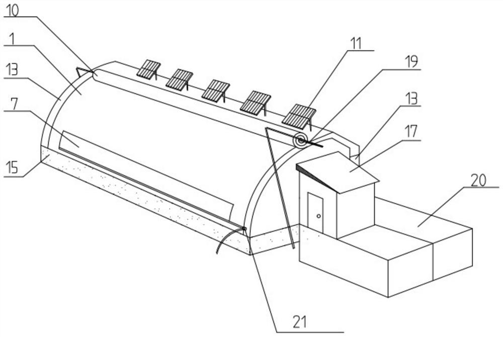 Assembly type greenhouse structure