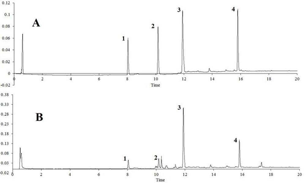 Method for evaluating quality of atractylodes macrocephala koidz by quantitative analysis of multi-components by single marker