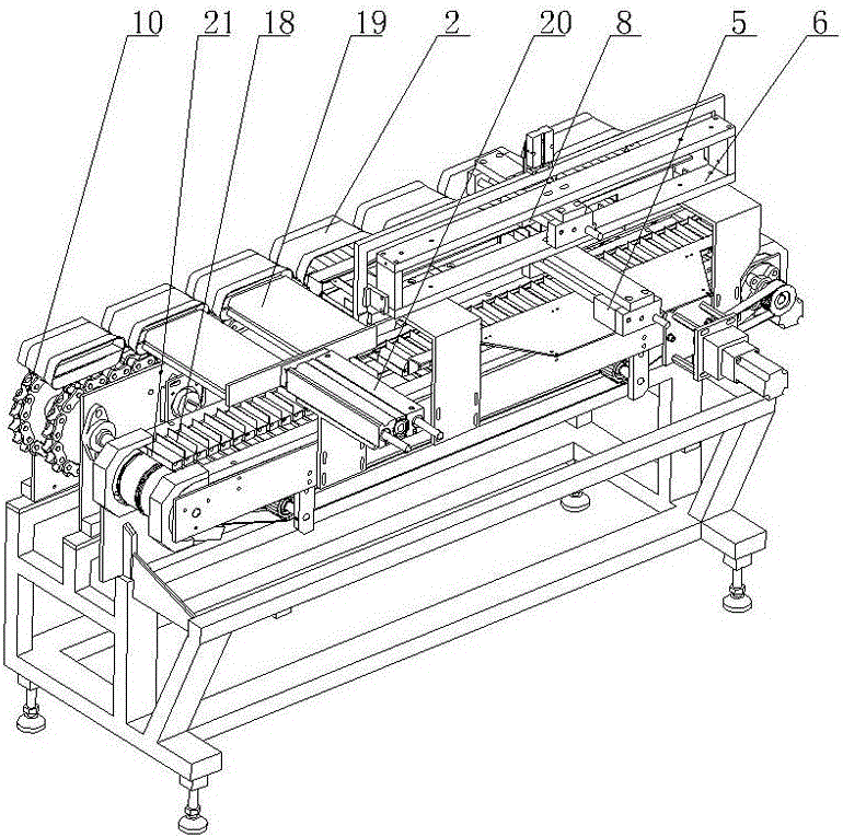 Feeding mechanism of packaging machine