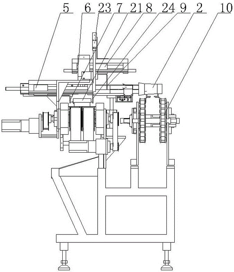 Feeding mechanism of packaging machine