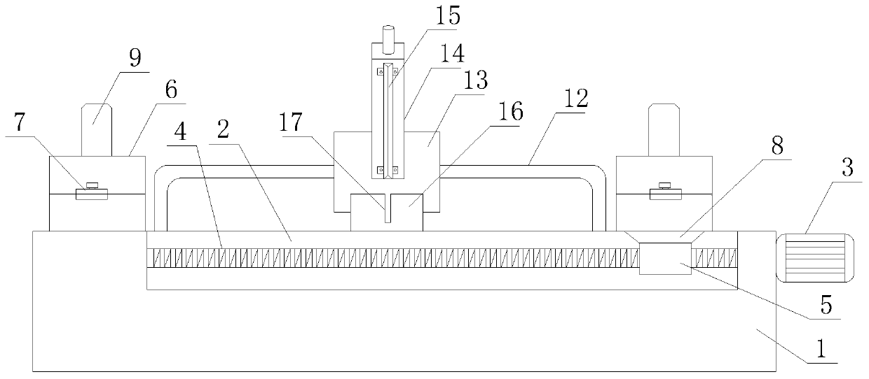 Cutting device for cable production