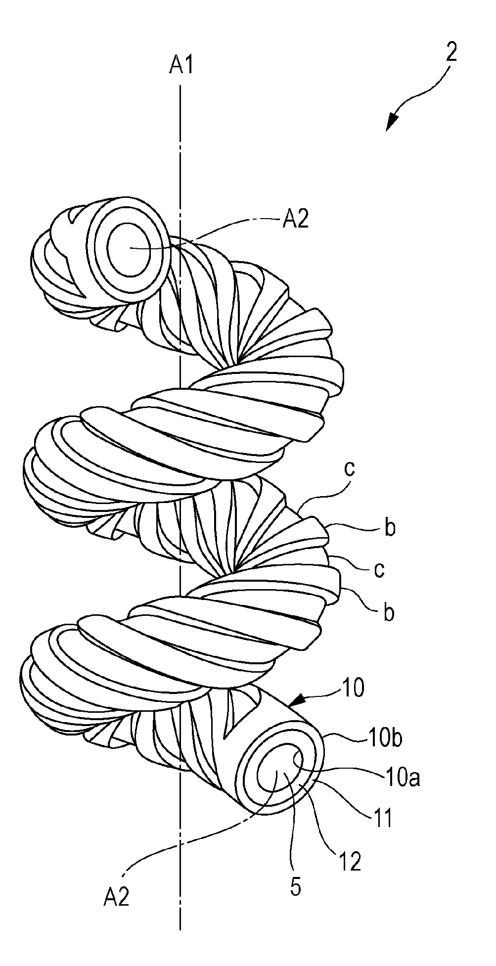 Actuator body, method for driving actuator, and gripping hand using the same