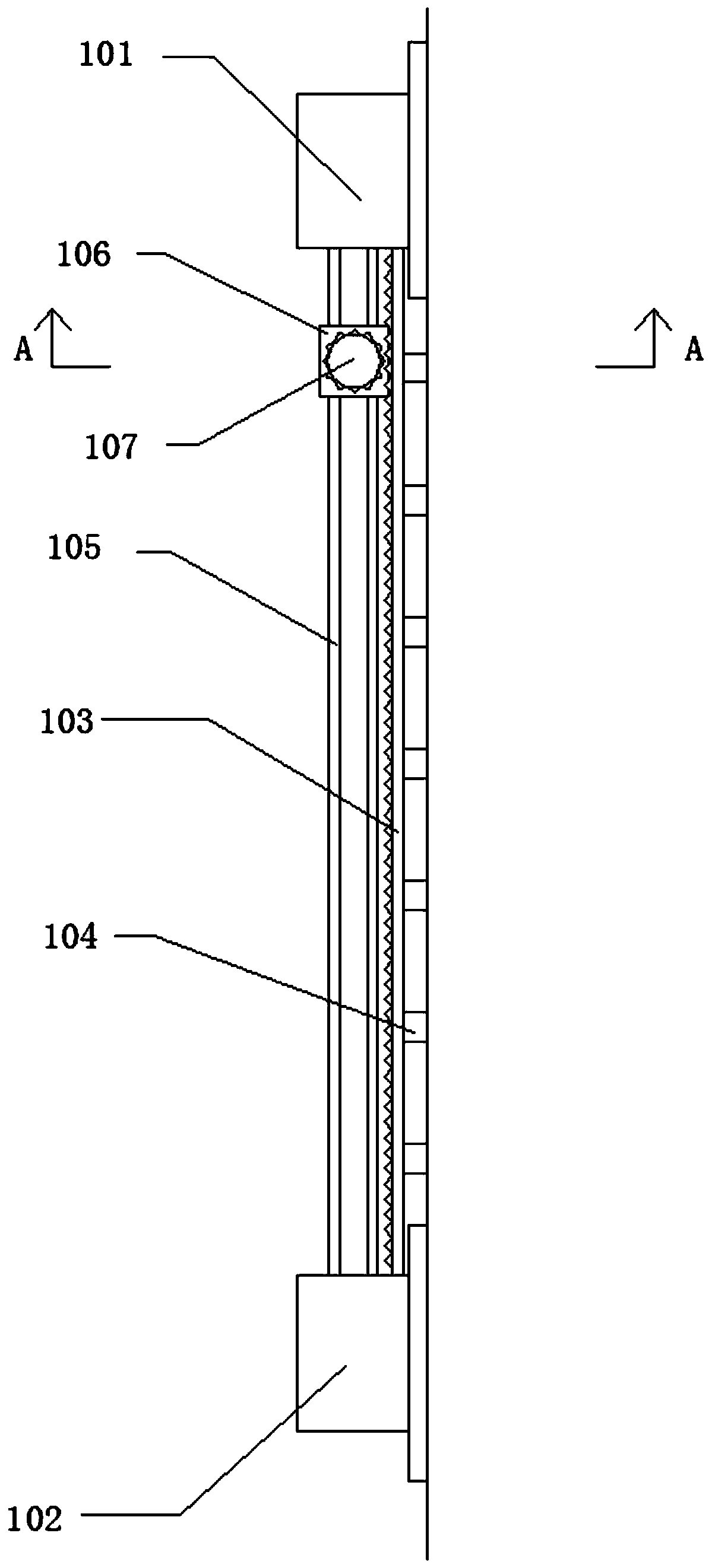 Automatic rust removal device for ships