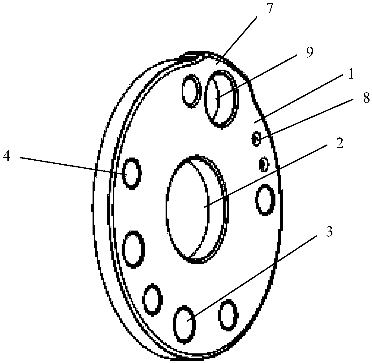 Manufacturing method of partition plate in multi-cylinder compressor