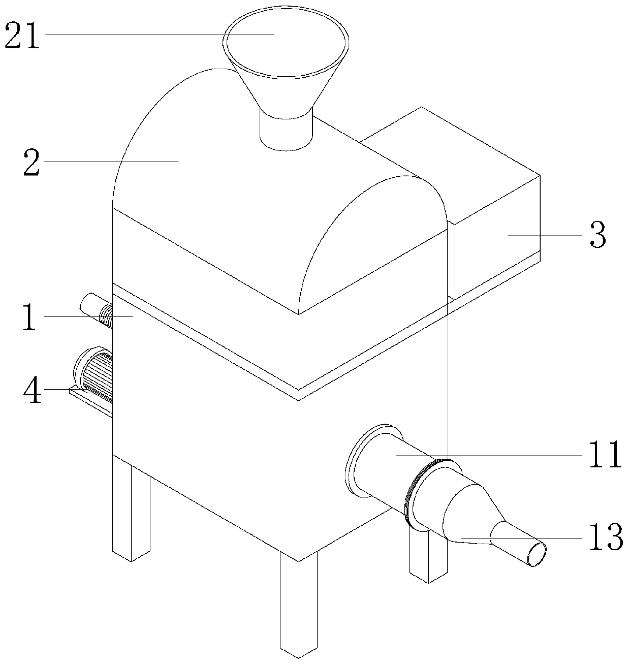 Efficient sausage filling machine for sausage processing