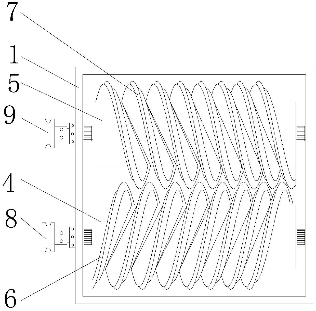 Plastic woven bag crushing equipment