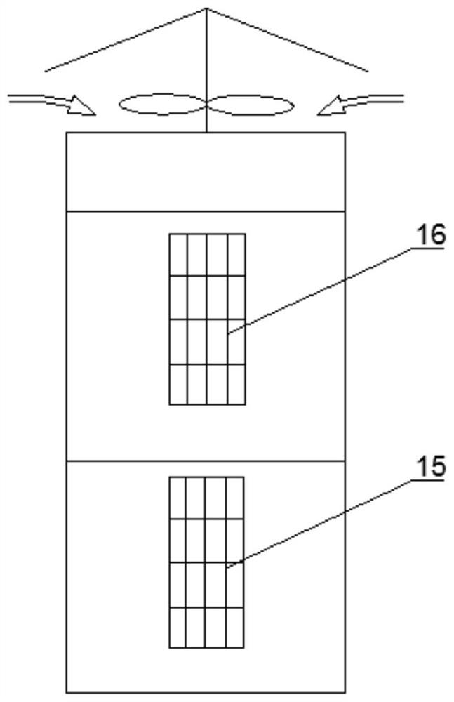 An indirect-direct evaporative air conditioner based on annular water distribution