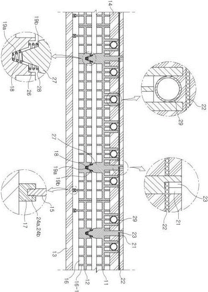 Double panel preventing noise between floor of public housing and construction method using panel T