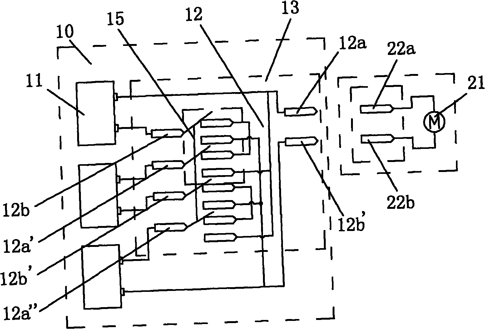 Battery pack and combination of battery pack and electric device