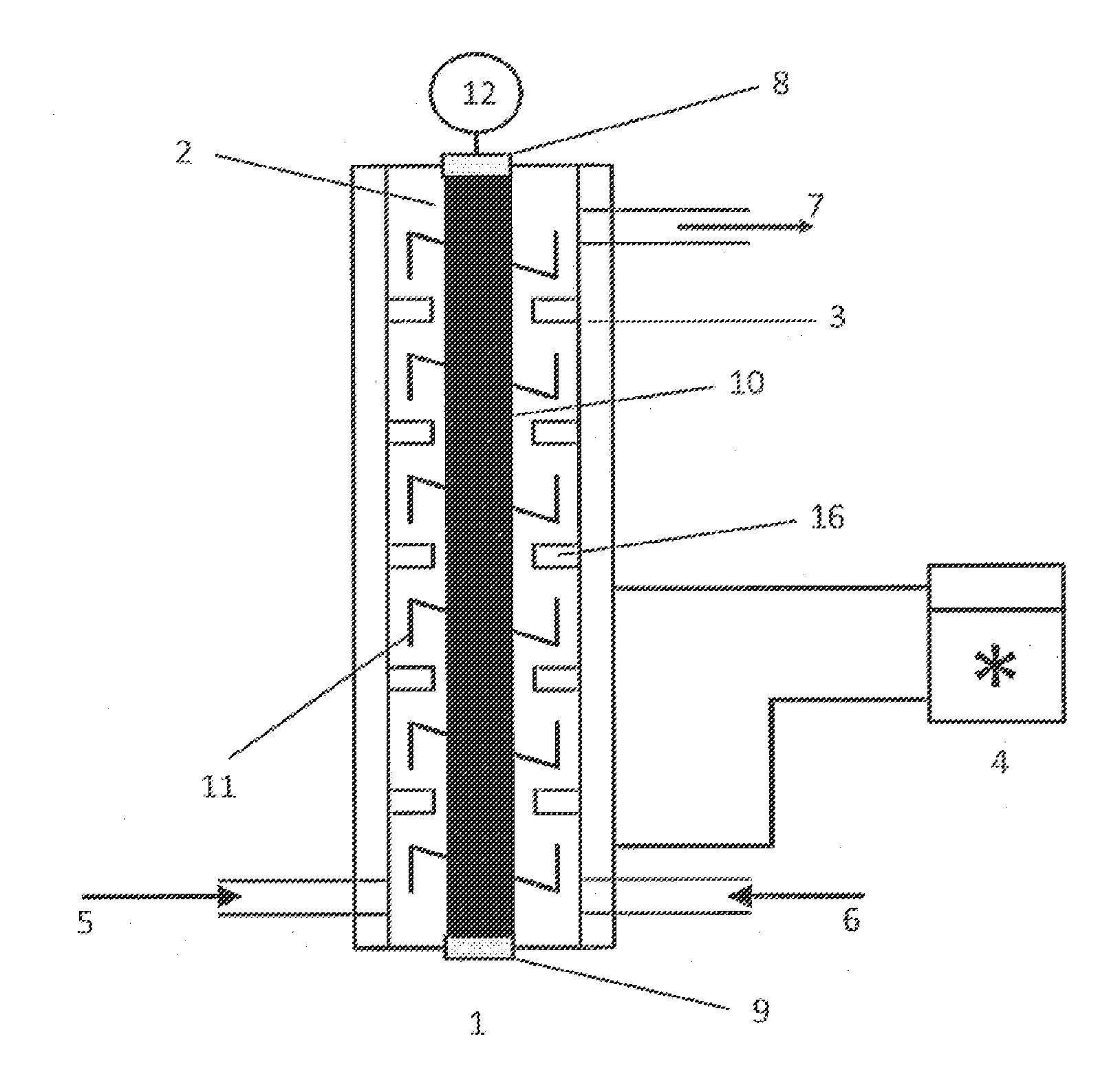 Emulsification device for continuously producing emulsions and/or dispersions