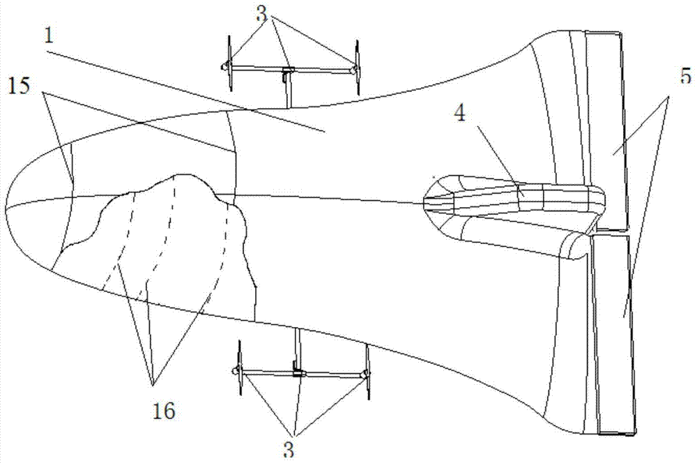 A kind of lifting-floating integrated aircraft and control method