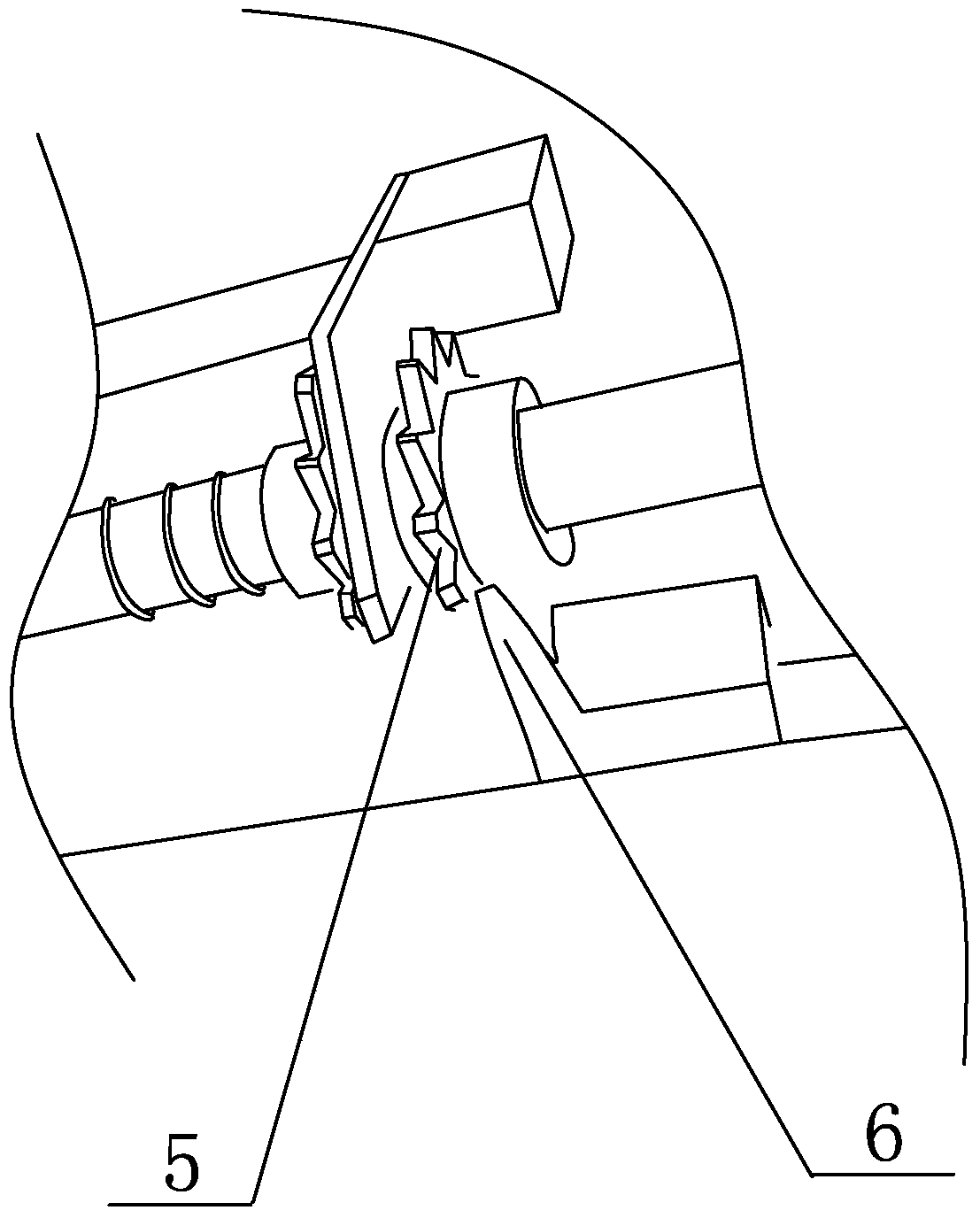 Cutting device for braided electronic components