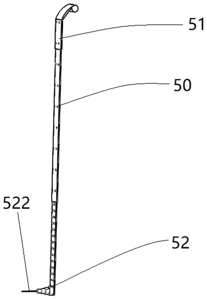 Garbage can lifting device and using method thereof