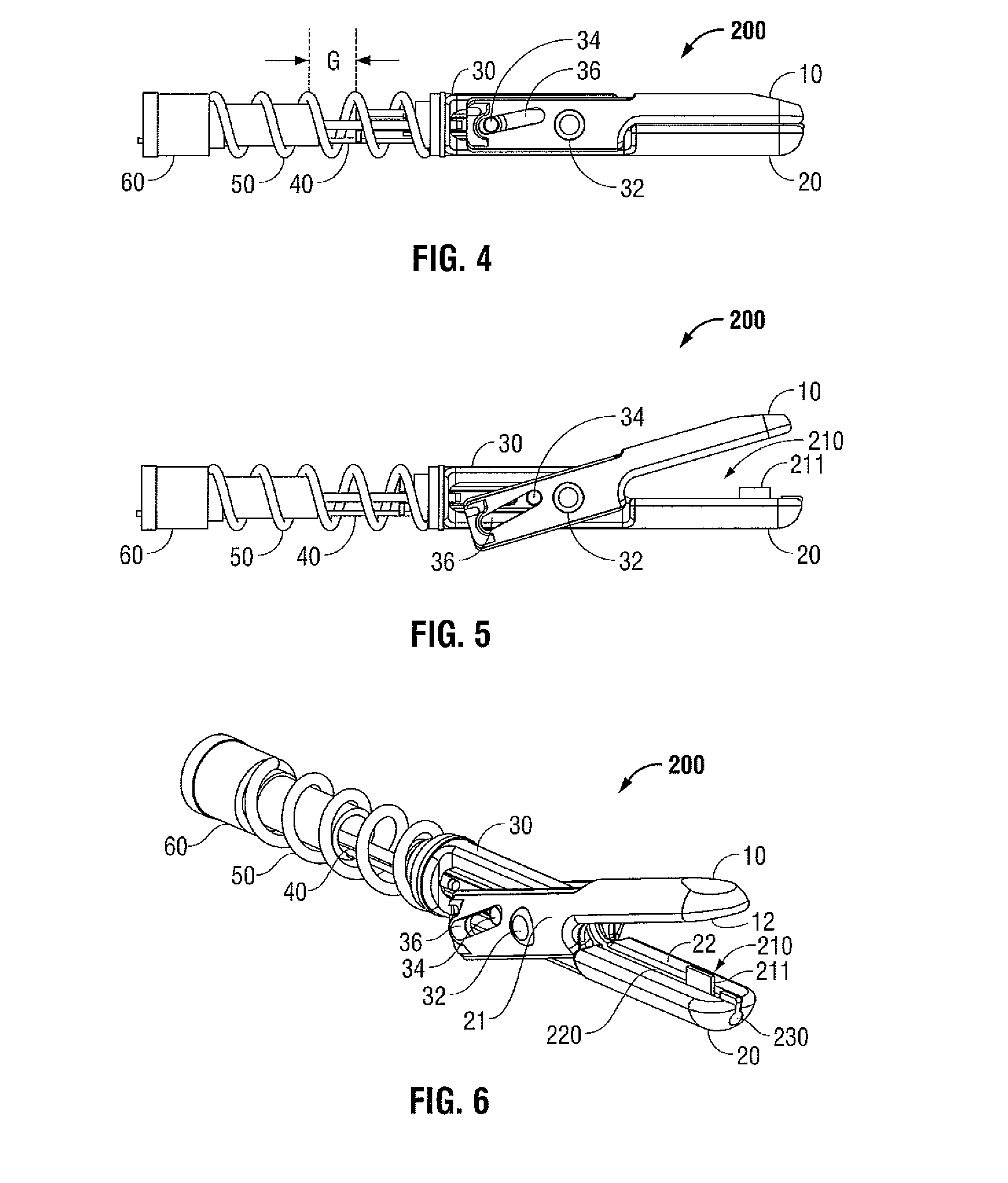Apparatus For Performing Electrosurgical Procedures Having A Spring Mechanism Associated With The Jaw Members