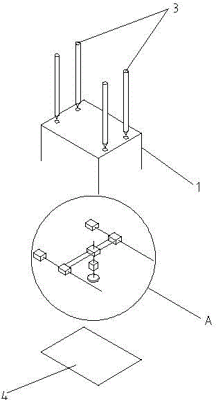 Repairing device for solar battery assembly