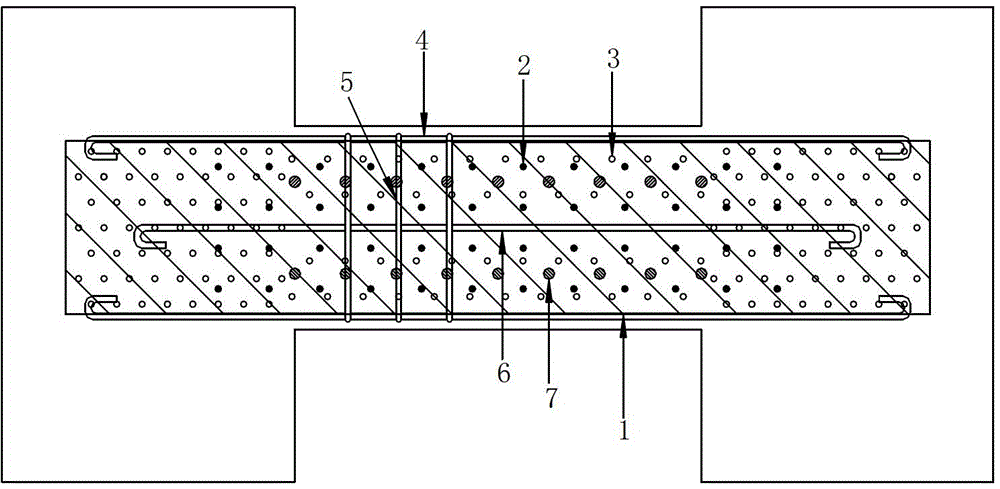 Double-perforated steel plate-concrete combined coupling beam