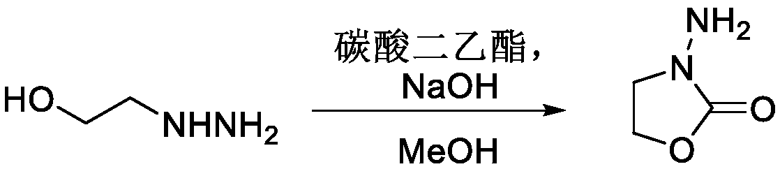 Synthetic method of furazolidone metabolite AOZ