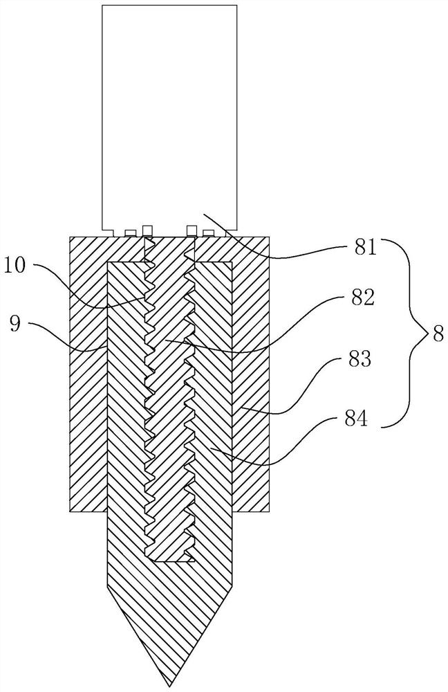 Slope vegetation reconstruction ecological structure