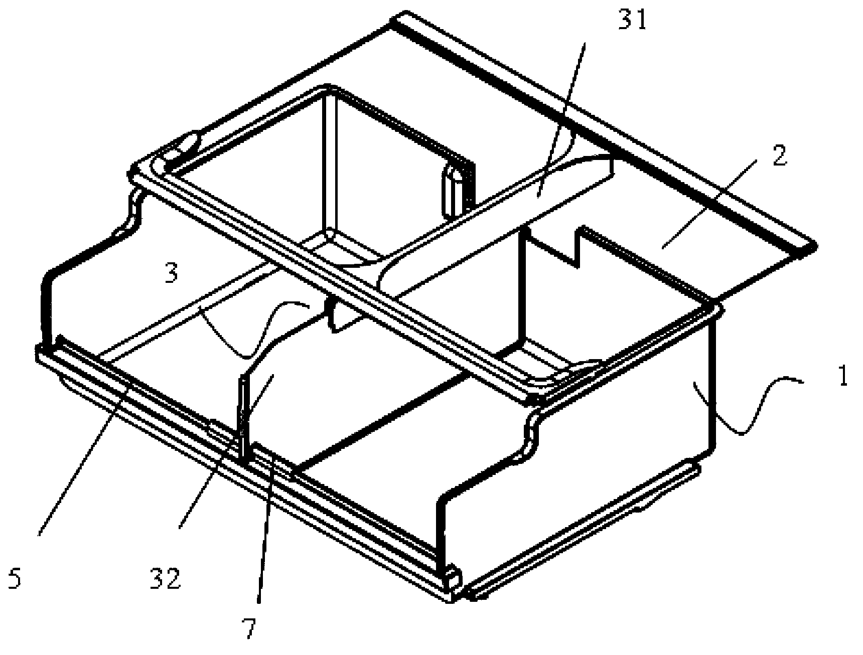 Refrigerator drawer