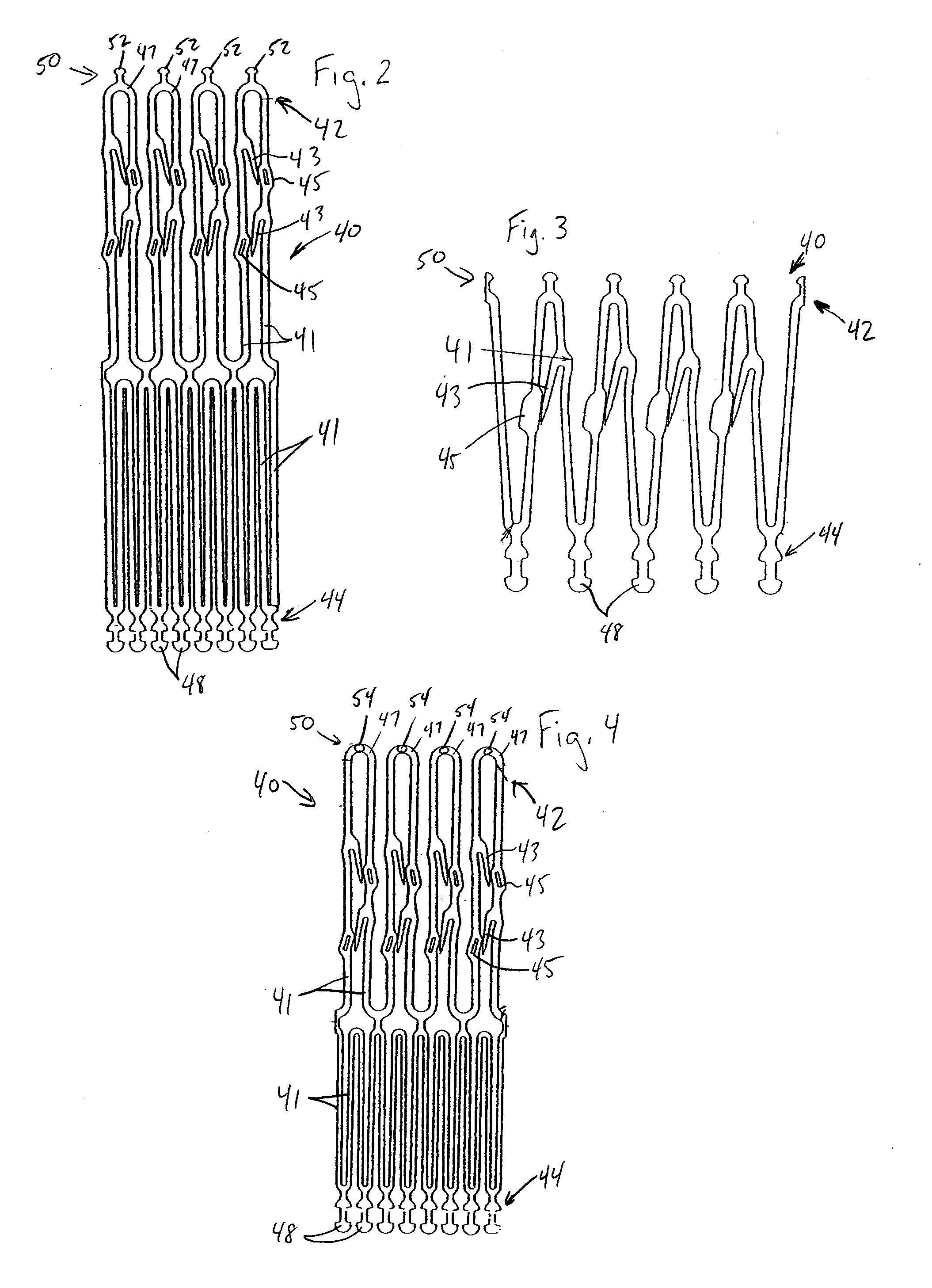 System and method of pivoted stent deployment