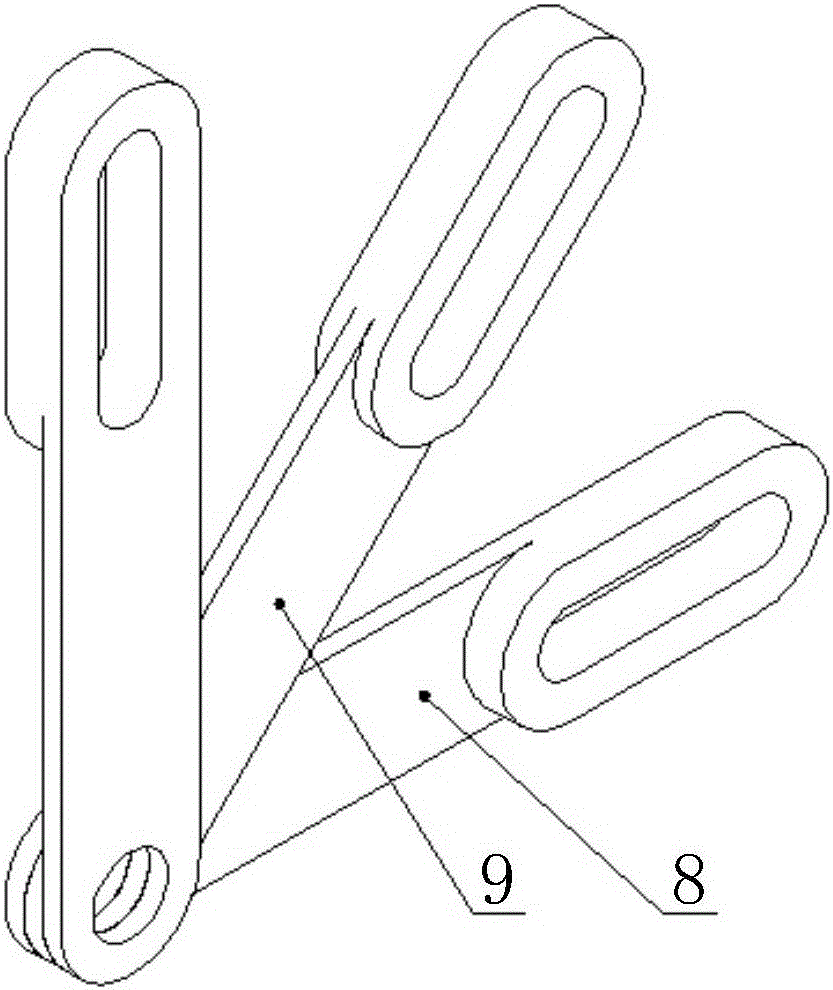 A crank group driving device that can be assembled