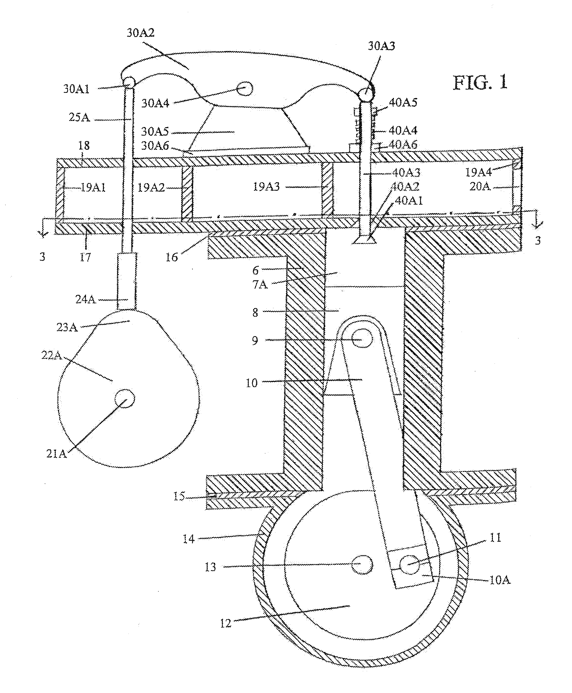 Compression vapor engine