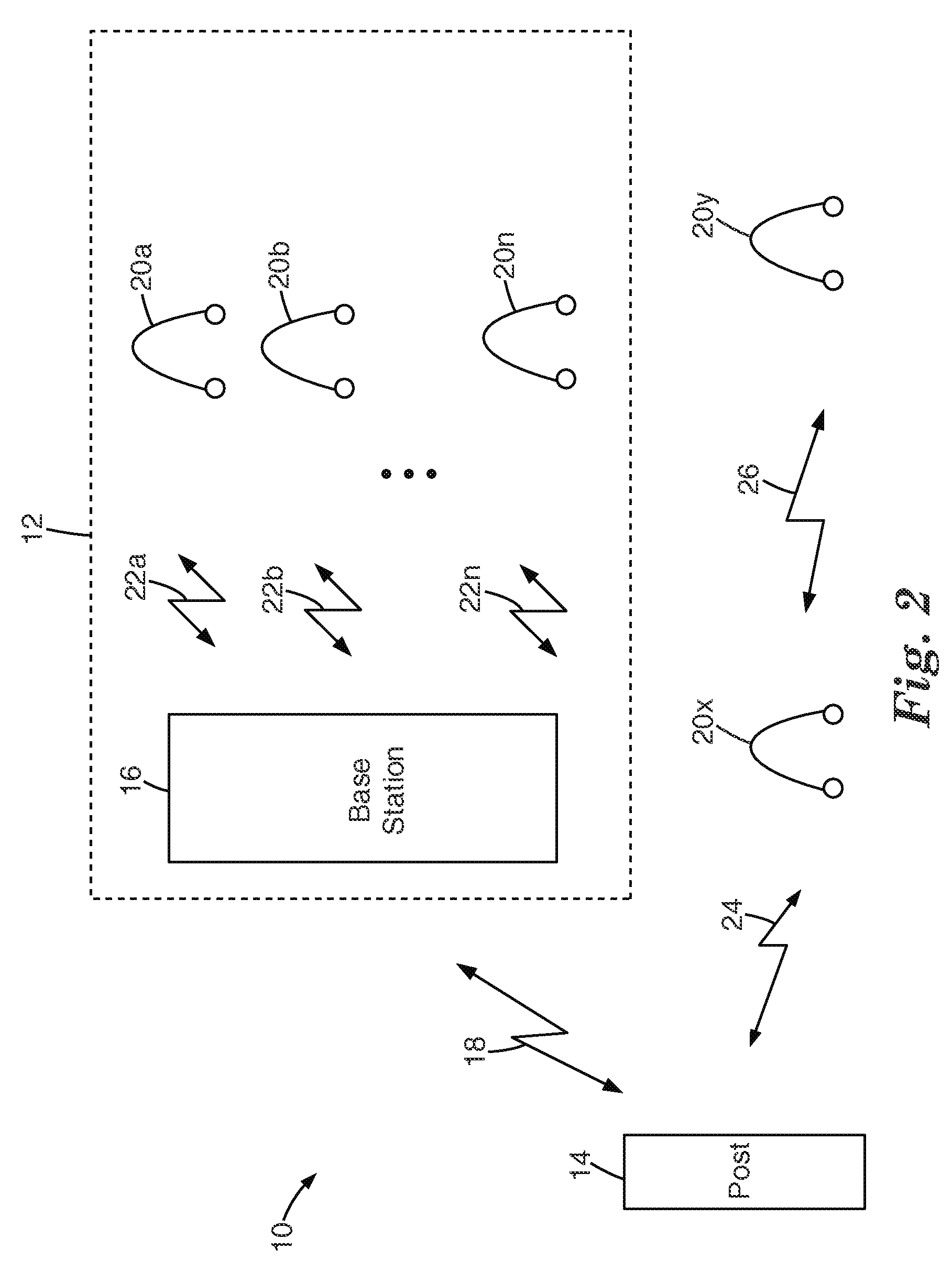 Order taking system for a quick service restaurant using multiple wireless communication channels