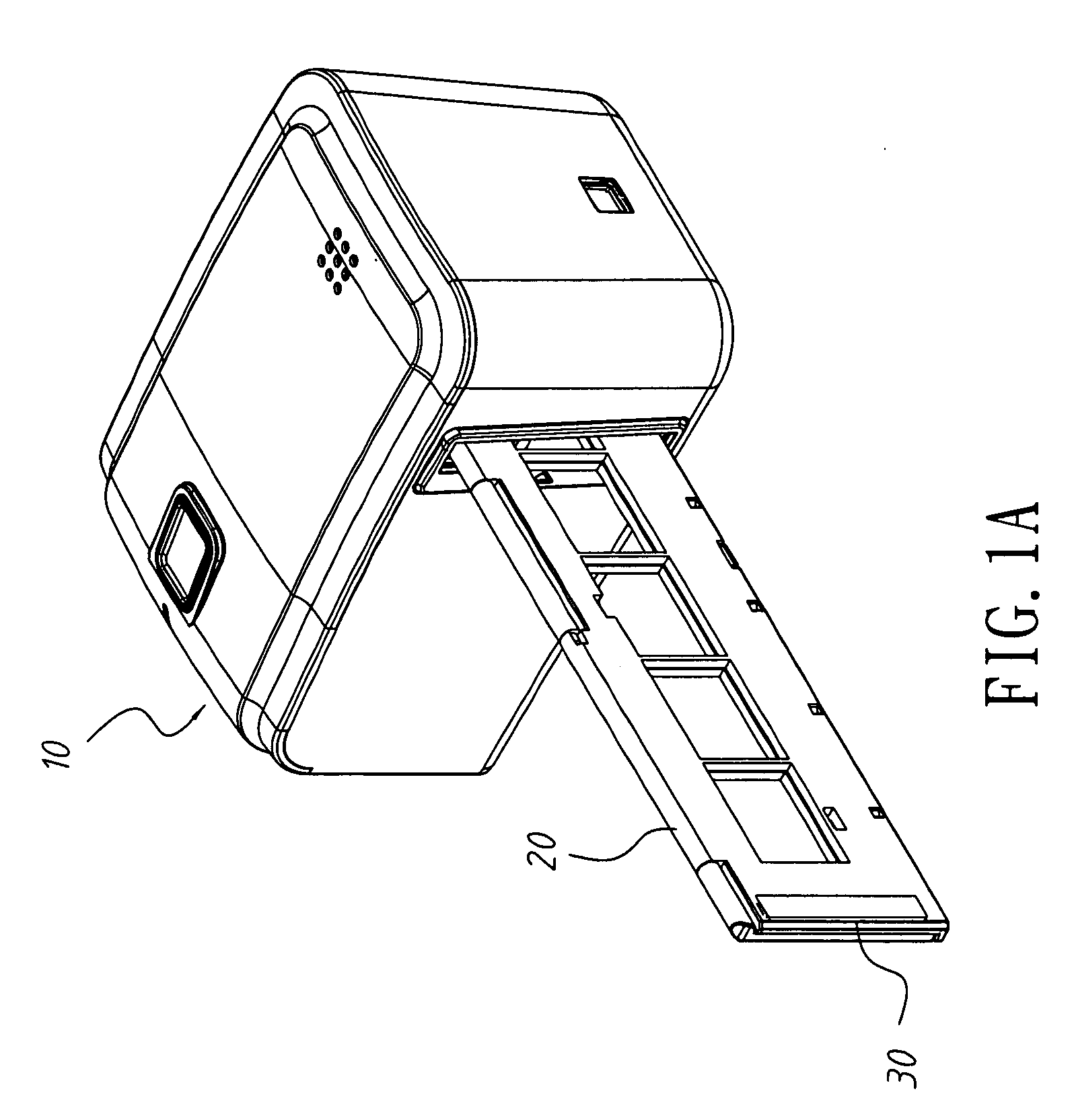 Automatic dust-removing filmscanner