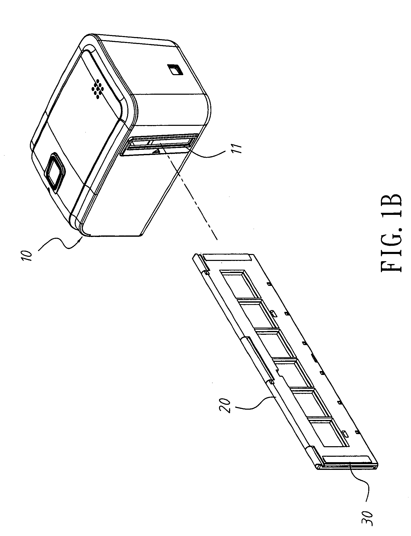 Automatic dust-removing filmscanner