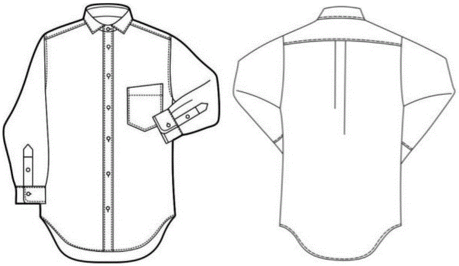 System and method for automatically generating shirt patterns
