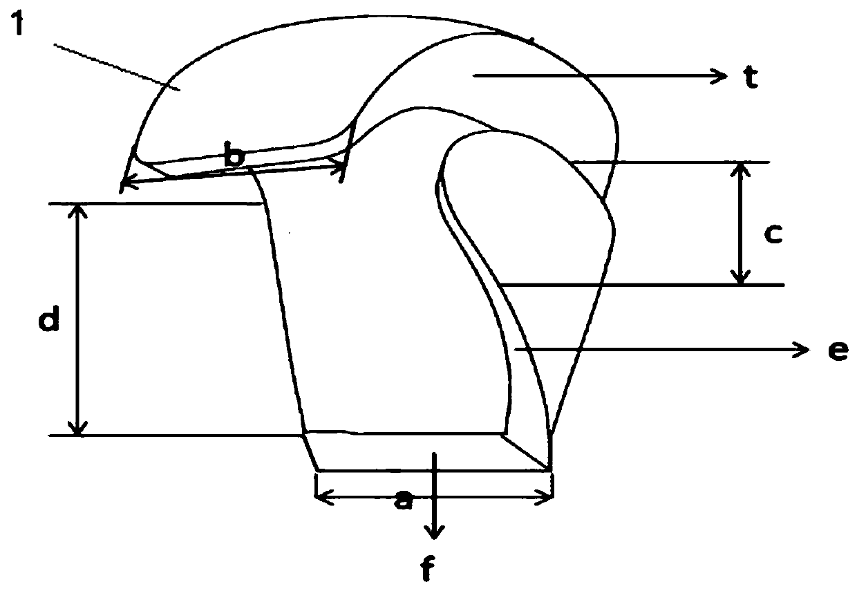 Boxing glove with negative Poisson's ratio effect and design method thereof