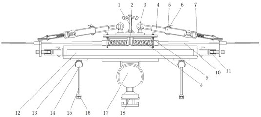 Mounting and fixing assembly with self-locking structure for chipping machine fly cutter