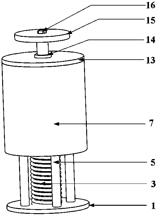 Low-frequency vertical tuned mass damper with negative stiffness nonlinear energy trap