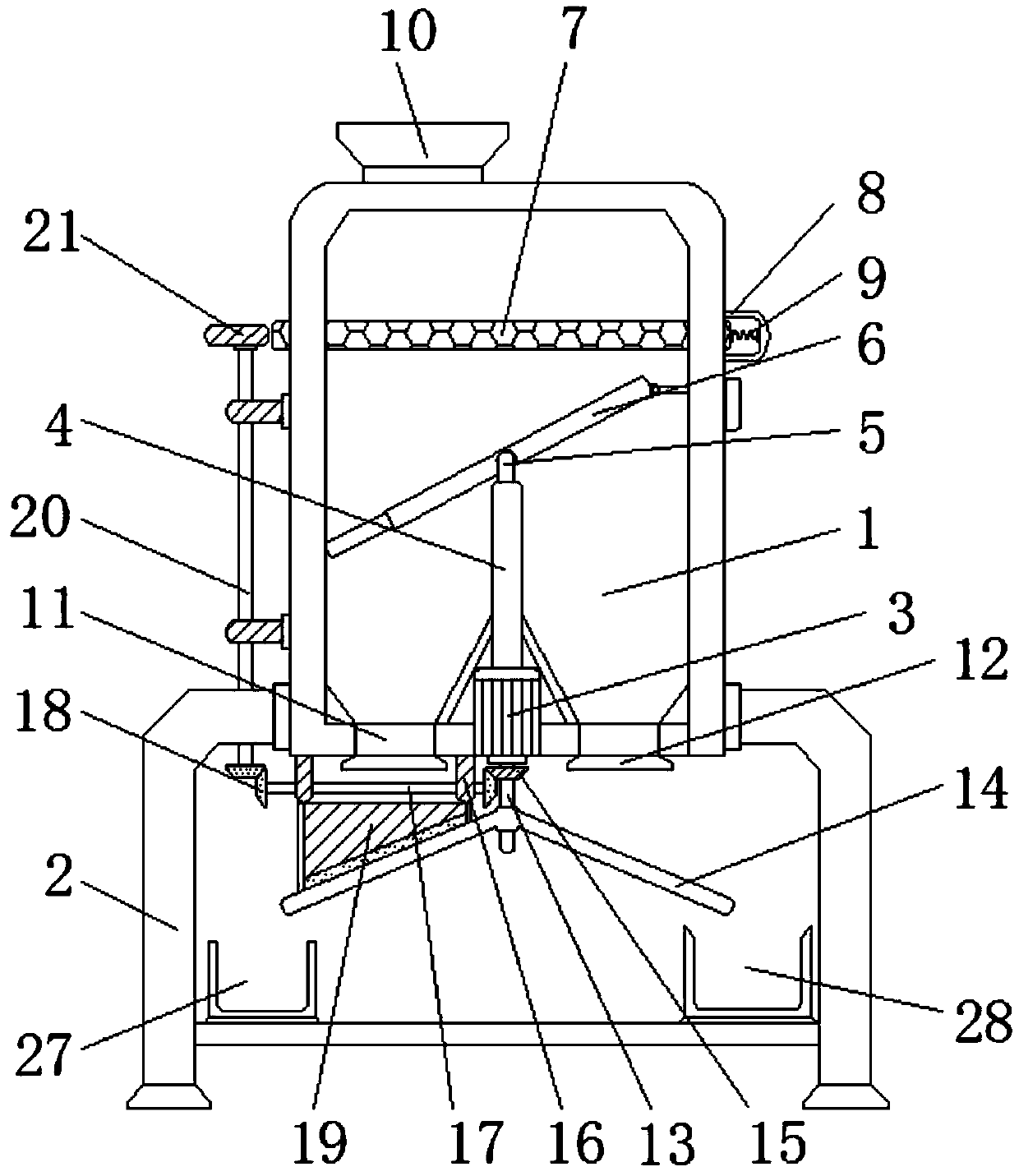 Copper collecting device facilitating screening for anode mud decoppering