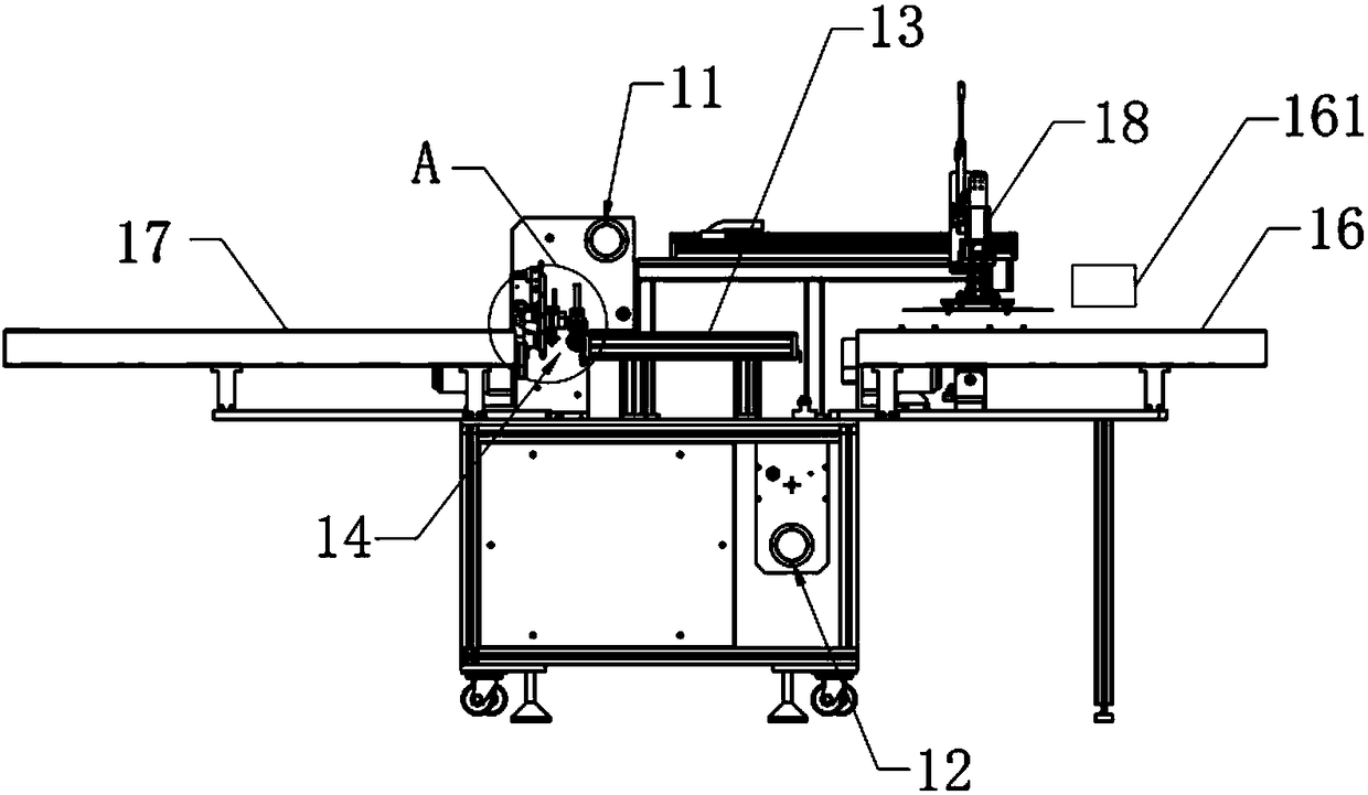 Membrane coating mechanism of backlight source