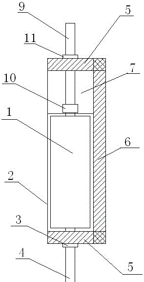 Cylindrical lithium-ion battery packaged in aluminum-plastic film and manufacturing method thereof