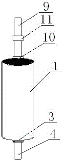 Cylindrical lithium-ion battery packaged in aluminum-plastic film and manufacturing method thereof