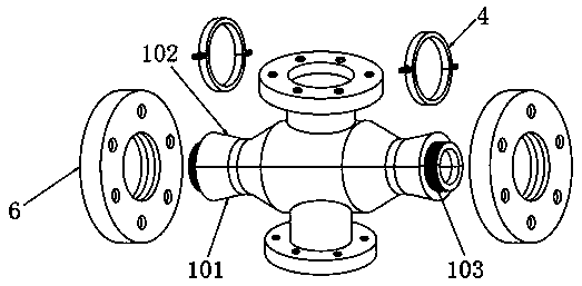 Overpressure valve for hydraulic device